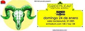 Crónica Greenleaf + Brain Pyramid (Rocksound, Barcelona)