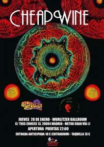 Crónica Cheap Wine + Matuja + Red Apple (Wurlitzer Ballroom, Madrid)