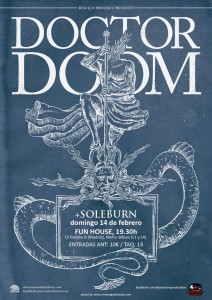 Crónica Doctor Doom + Soleburn (Fun House, Madrid)