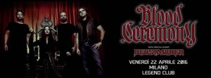 Crónica Blood Ceremony + Beastmaker (Legend Club, Milán)