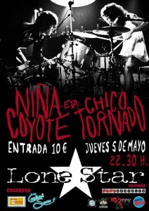 Llega la gira canaria de Niña Coyote eta Chico Tornado