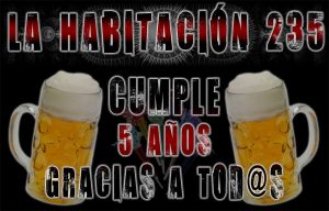 ¡¡La Habitación 235, cumple 5 años!!