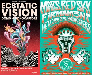 Ecstatic Vision y Mars Red Sky capitanean este fin de semana el noveno aniversario de Nooirax Producciones