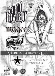 Crónica Santo Rostro + Magec + Lowblood (Lone Star, Tenerife)