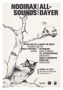 Maratoniana jornada en la clausura del noveno aniversario de Nooirax Producciones