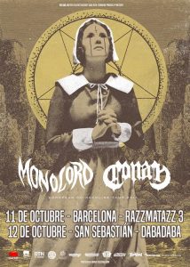 Conan y Monolord aterrizan en España este mes de Octubre