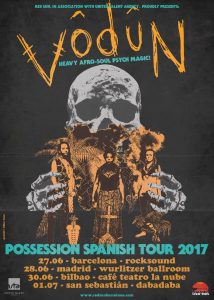 El afro soul psych de Vodun llega en unos días a España con el “Possession Spanish Tour”