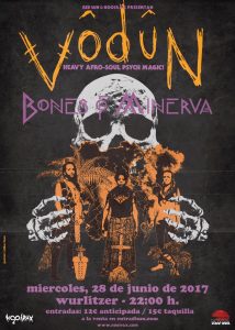 Crónica Vodun + Bones Of Minerva (Wurlitzer Ballroom, Madrid)