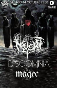 El espectáculo de Muert, Disoomnia y Magec, en directo este sábado en el Aguere Espacio Cultural de La Laguna