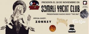 Crónica Somali Yacht Club + Electric Valley + Zonkey + Free Ride + Space Deer + Stomatopoda (El Planeta De Los Wattios, Madrid)