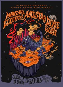 Montaña Eléctrica, Ancestro y Dixie Goat, protagonistas de lujo para el primer capítulo de Stoner Psych Manifiesto