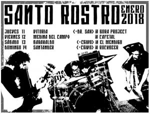 Cuatro recomendadas fechas inician esta noche la gira de Santo Rostro por el norte peninsular