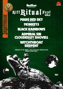 Admiral Sir Cloudesley Shovell y Witchthroat Serpent completan el cartel del próximo Riff Ritual Fest