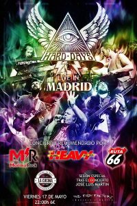 El genuino rock clásico de Hard Days, aterriza este viernes en Madrid