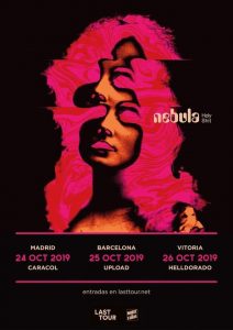 Nebula confirma 3 fechas españolas en su próxima gira europea
