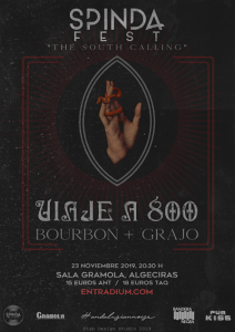 Se presenta la primera edición del Spinda Fest con las actuaciones de Viaje a 800, Bourbon y Grajo