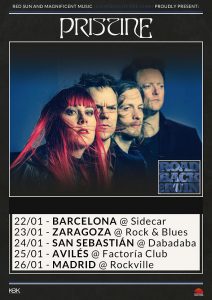 Red Sun Barcelona se despide de forma indefinida presentando la gira ibérica de Pristine