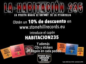 La Habitación 235 te trae un jugoso descuento del 10% en todos los discos disponibles en Stone Hill Records.